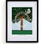Affiche PROVERBE NISSART "Coura la pèra..." – Image 2