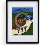Affiche PROVERBE NISSART "Pescaire e cassaire..." – Image 2