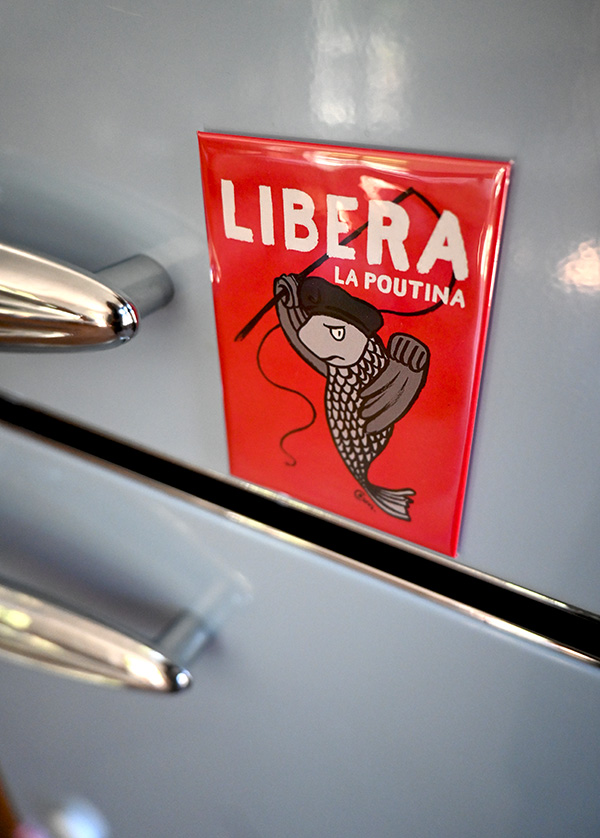 Magnet LIBERA LA POUTINA